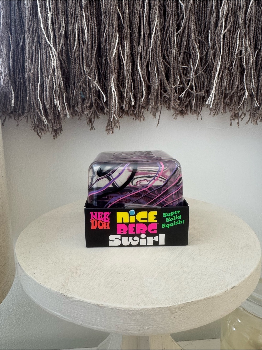 Needoh Niceburg Swirl- Black, Purple & Pink